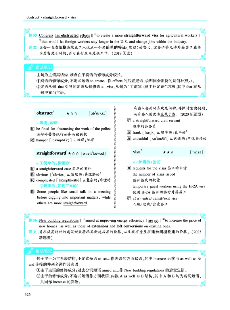 第四部分政策法规（第二板块核心词）_考研英语真题_考研英语（二）历年真题_单词资料_英语二黄皮书词汇电子版（语境例句版）