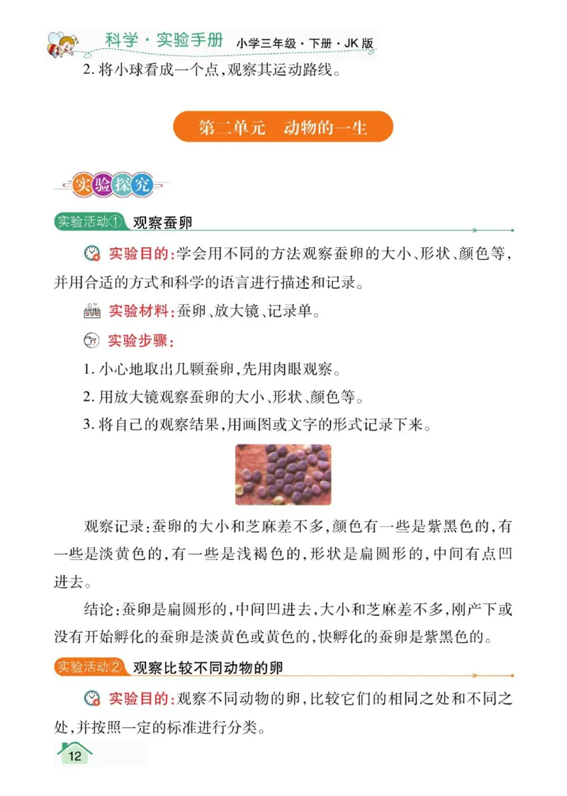 教科3下实验手册_三年级上下册资料_小学三年级学习资料-25年更新版_3-10、小学三年级科学下册_教科版_知识点