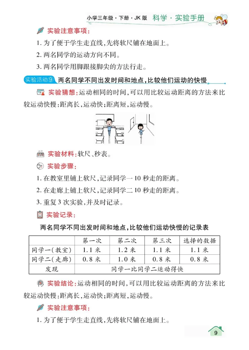 教科3下实验手册_三年级上下册资料_小学三年级学习资料-25年更新版_3-10、小学三年级科学下册_教科版_知识点