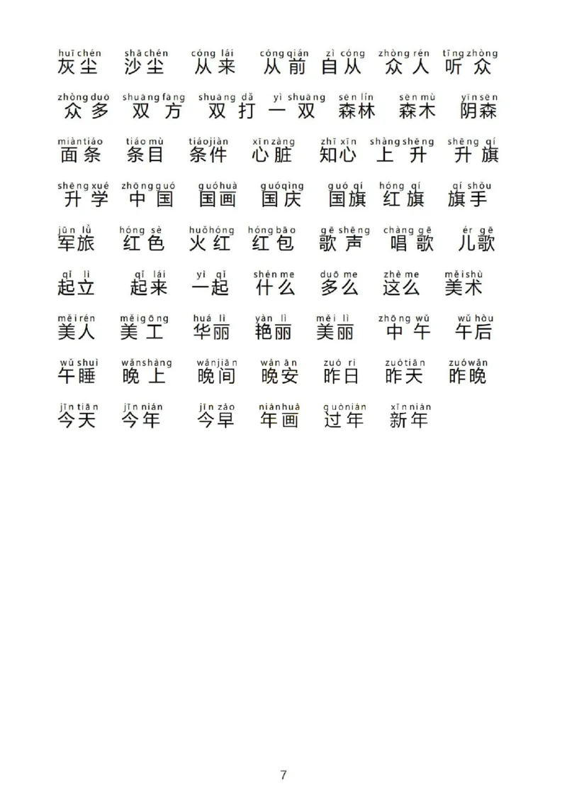 一上语文1&middot;8单元考点总结(1)(1)_一年级上下册资料_一年级上册小红书同款资料_一年级上册资料