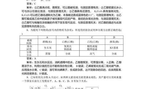 专练50_2025高中教辅（后续还会更新新习题试卷）_2025高中全科《微专题&middot;小练习》_2025高中全科《微专题小练习》_2025版&middot;微专题小练习&middot;化学