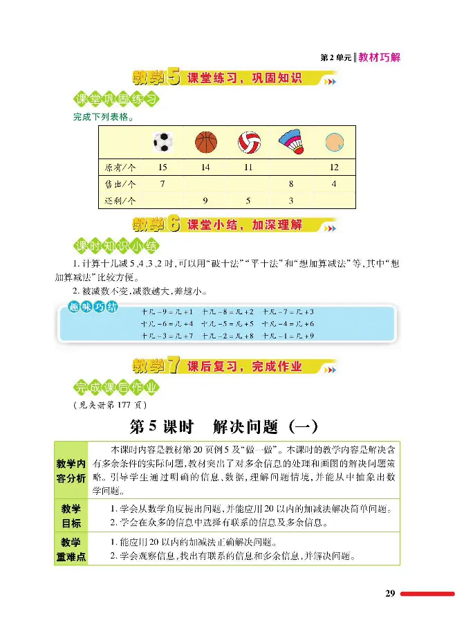 数学-人教版一年级下册教材巧解_一年级上下册资料_小学一年级学习资料-25年更新版_1-04、小学一年级数学下册_1-4-3、课件、讲义、教案、教材讲解
