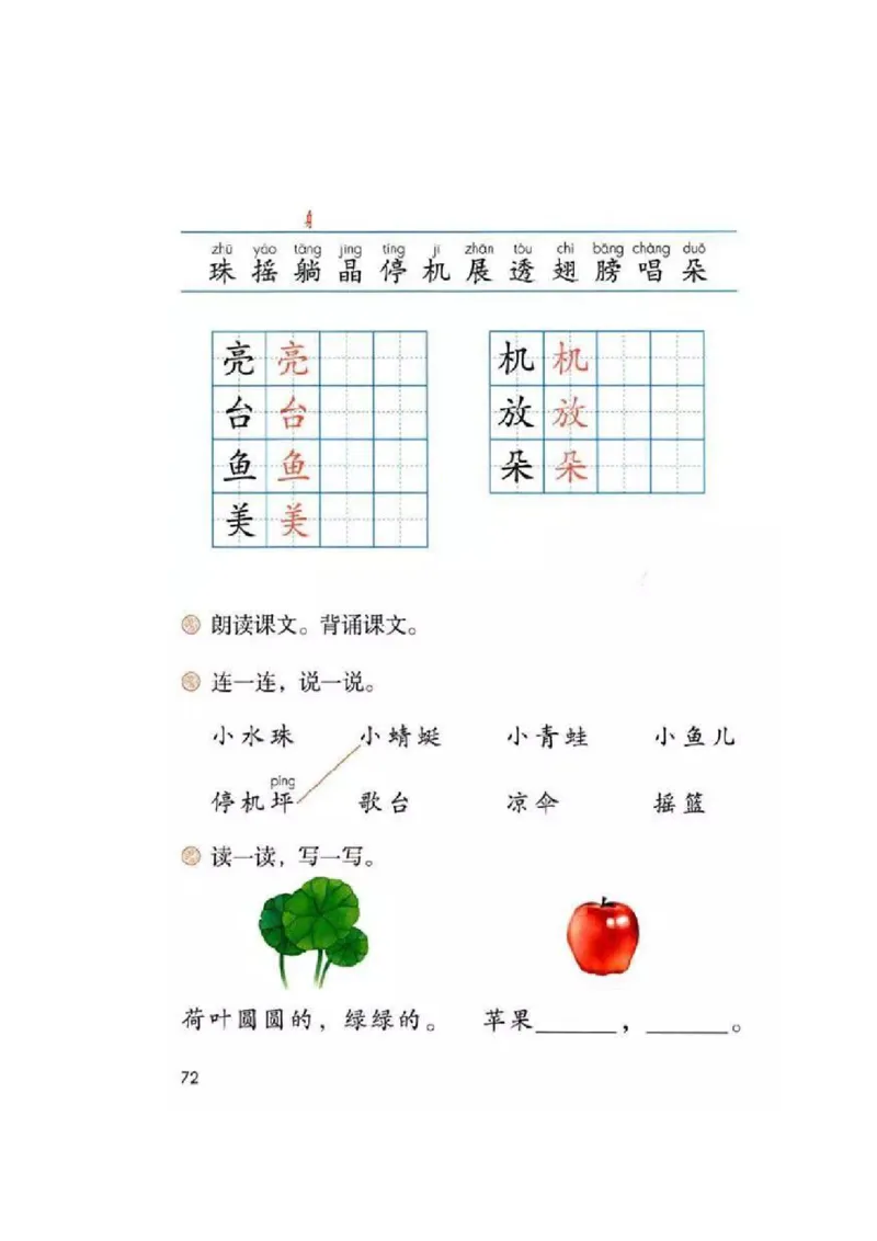 一年级下册语文部编版课堂笔记_一年级上下册资料_小学一年级学习资料-25年更新版_1-02、小学一年级语文下册_3-6-2-1、复习、知识点、归纳汇总_部编（人教）版