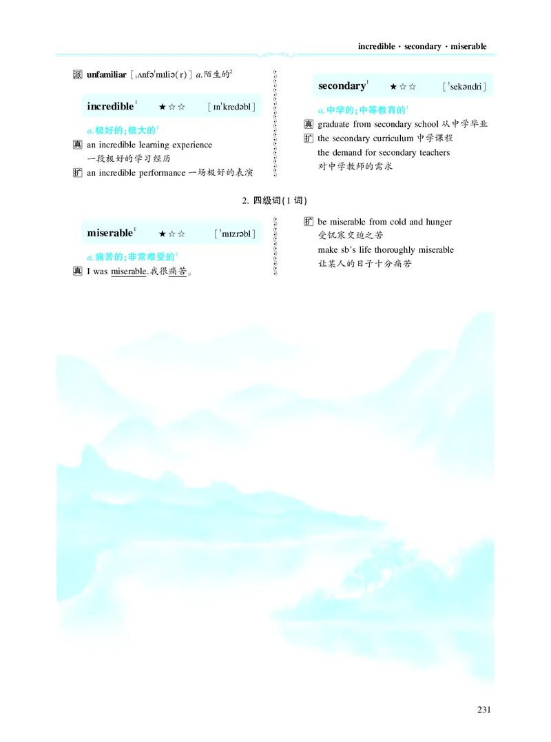 第四章专项词（937词）_考研英语真题_考研英语（二）历年真题_单词资料_英语二黄皮书词汇电子版（题型精简版）