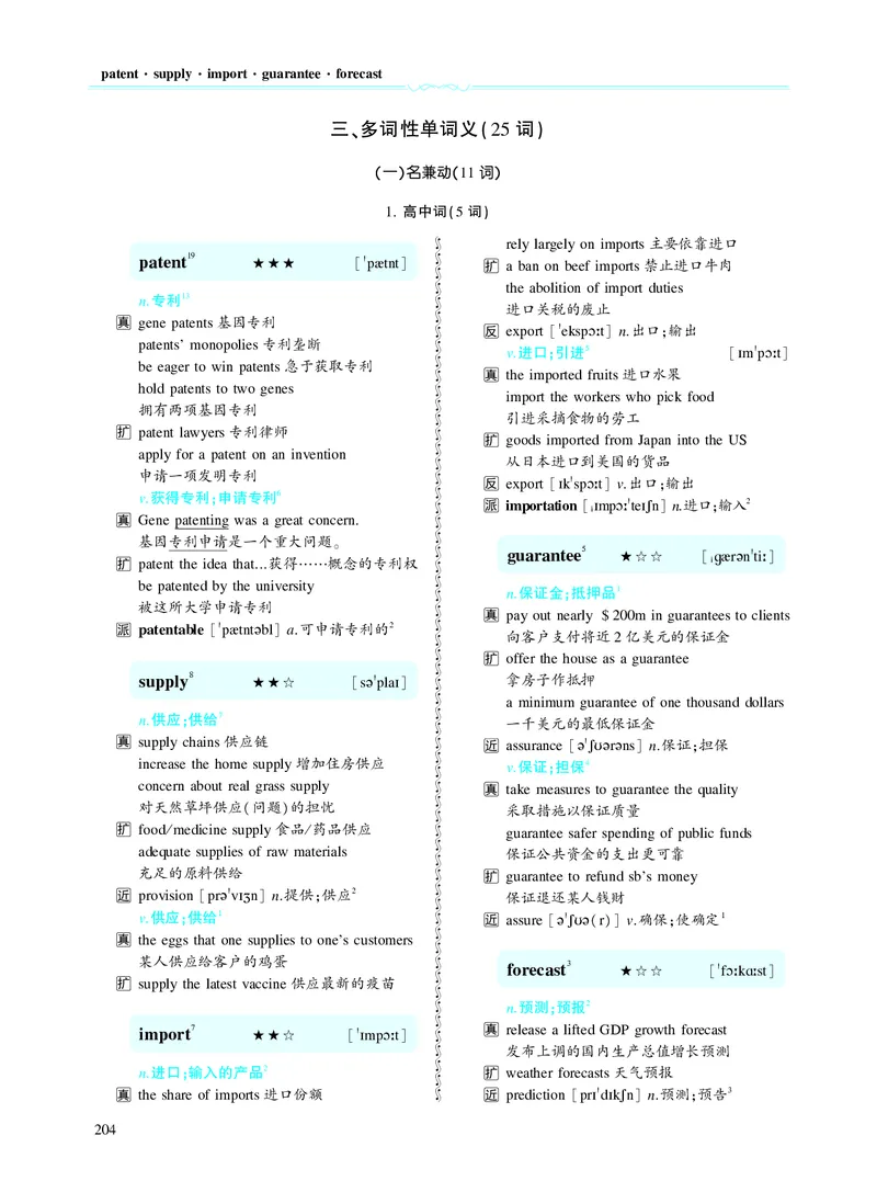 第四章专项词（937词）_考研英语真题_考研英语（二）历年真题_单词资料_英语二黄皮书词汇电子版（题型精简版）