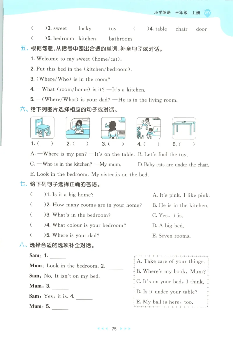 三年级英语上册外研版三起点25秋《53天天练》_25秋小学语数英习题试卷_英语_外研版_3-6年级英语上册外研版三起点25秋《53天天练》_三年级英语上册外研版三起点25秋《53天天练》