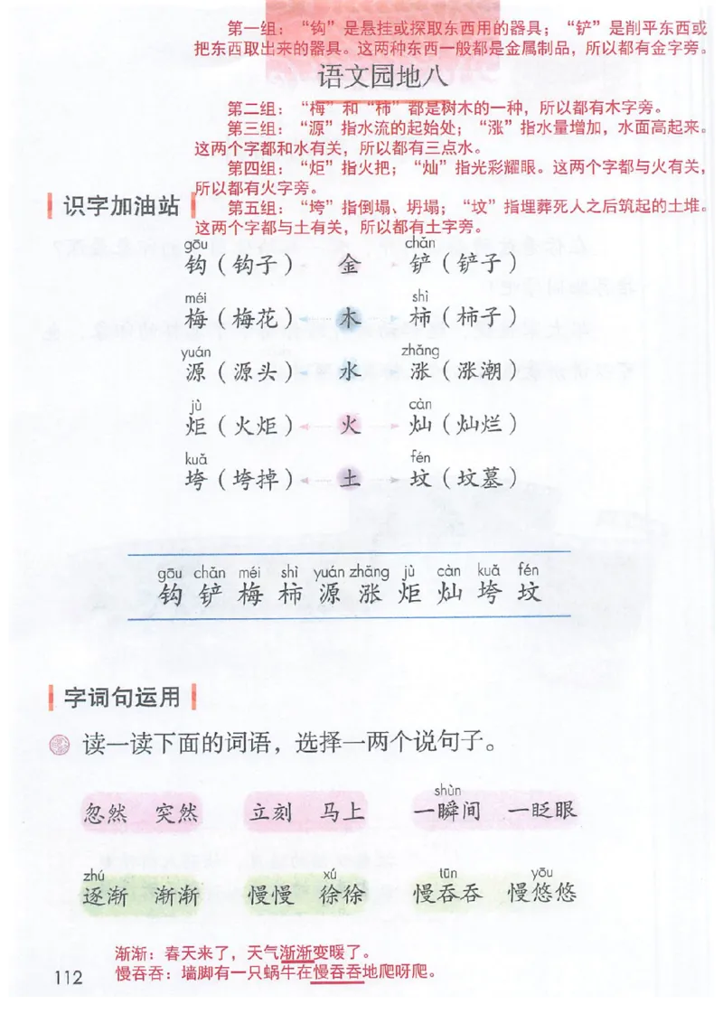 课堂笔记部编版语文二年级下册课堂笔记（无水印）_二年级上下册资料_小学二年级学习资料-25年更新版_2-02、小学二年级语文下册_2-2-2、练习题、作业、试题、试卷_预习资料