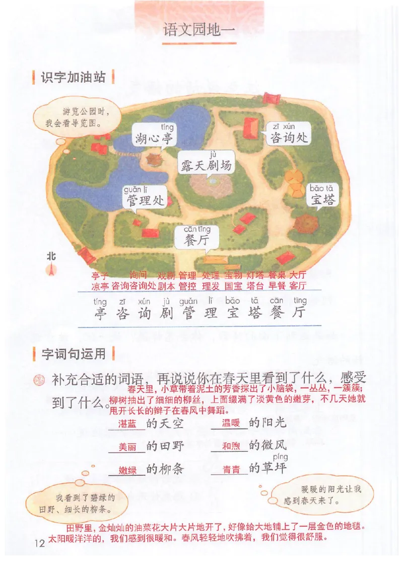 课堂笔记部编版语文二年级下册课堂笔记（无水印）_二年级上下册资料_小学二年级学习资料-25年更新版_2-02、小学二年级语文下册_2-2-2、练习题、作业、试题、试卷_预习资料