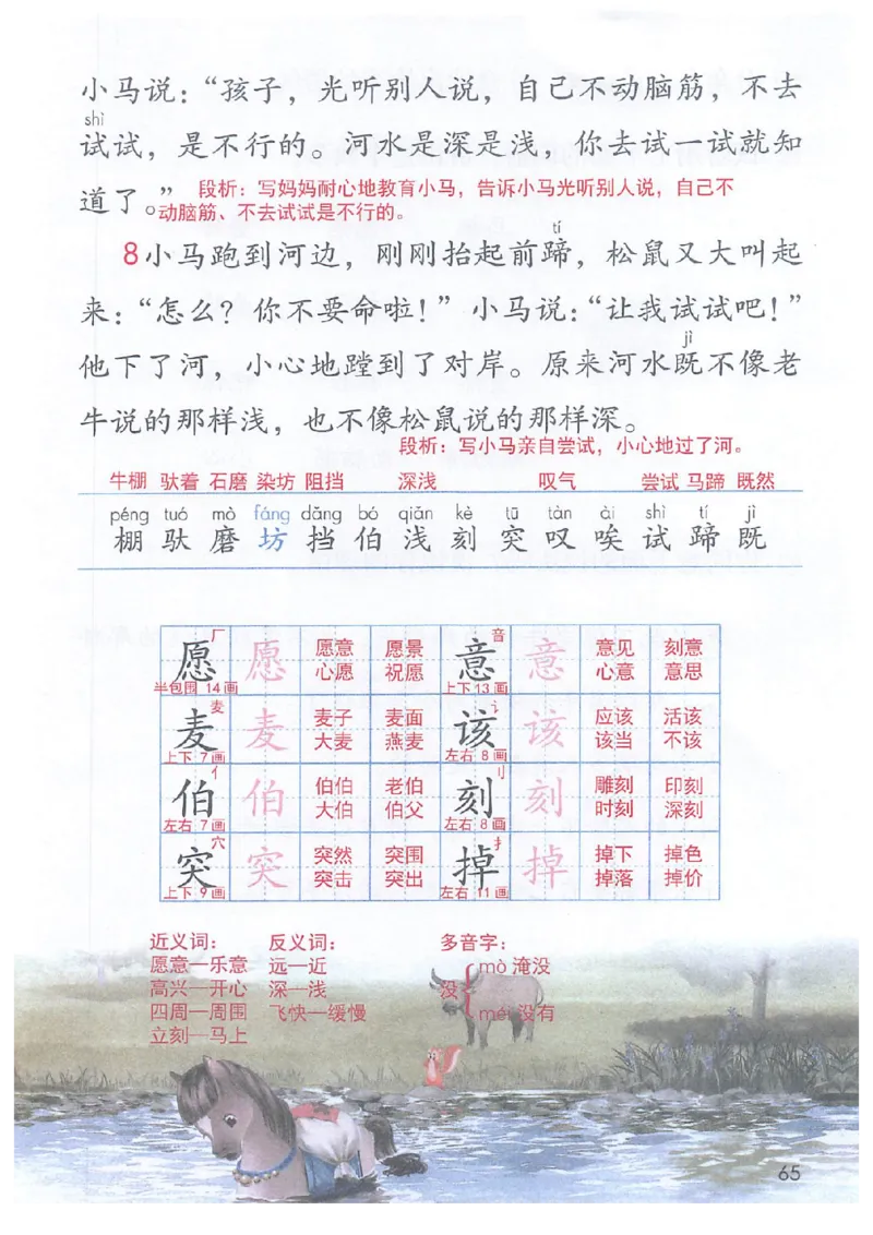 课堂笔记部编版语文二年级下册课堂笔记（无水印）_二年级上下册资料_小学二年级学习资料-25年更新版_2-02、小学二年级语文下册_2-2-2、练习题、作业、试题、试卷_预习资料