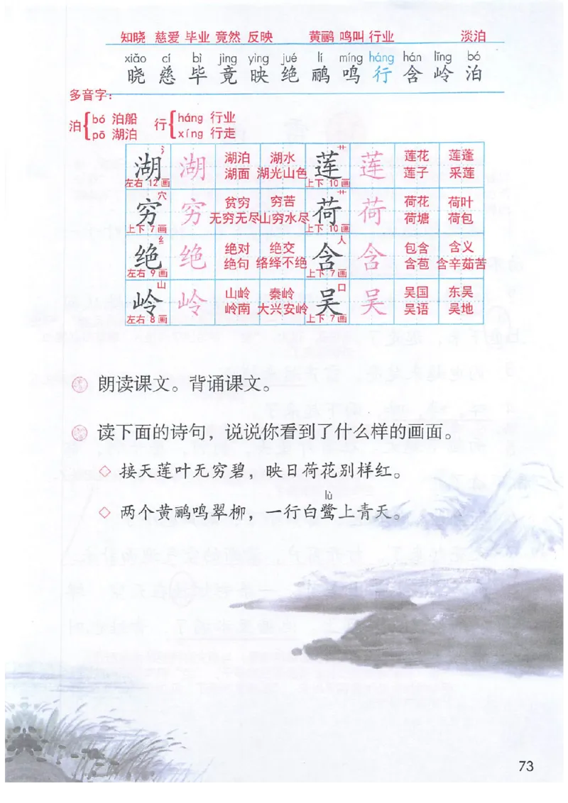 课堂笔记部编版语文二年级下册课堂笔记（无水印）_二年级上下册资料_小学二年级学习资料-25年更新版_2-02、小学二年级语文下册_2-2-2、练习题、作业、试题、试卷_预习资料