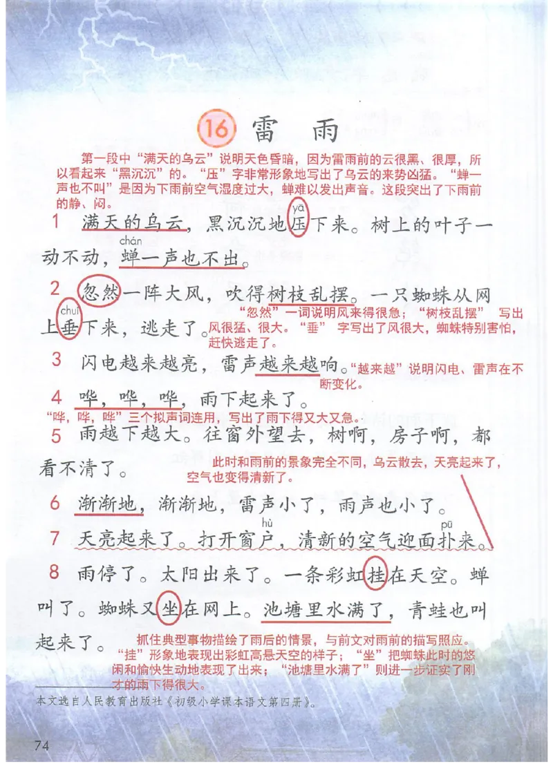 课堂笔记部编版语文二年级下册课堂笔记（无水印）_二年级上下册资料_小学二年级学习资料-25年更新版_2-02、小学二年级语文下册_2-2-2、练习题、作业、试题、试卷_预习资料