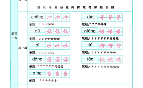 预习卡二年级下册语文部编版预习卡_二年级上下册资料_小学二年级学习资料-25年更新版_2-02、小学二年级语文下册_2-2-2、练习题、作业、试题、试卷_预习资料