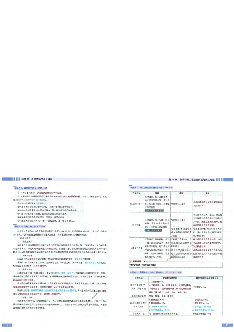 2025年一建-市政-考点大爆料_2026年一级建造师_2026年一建市政_2025年一建市政SVIP_05-考前密训✿央企特训✿机构普押_17-市政《考点大爆料+圈题AB卷》SMR