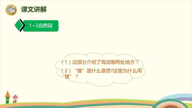 部编版小学三年级上册语文学习教案第6单元19《海滨小城》_三年级上下册资料_小学三年级学习资料-25年更新版_3-01、小学三年级语文上册_3-1-3、课件、讲义、教案