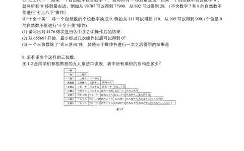 第1讲整数计算综合_小学数学思维训练电子版举一反三奥数逻辑拓展专项图解强化_四年级_数学四年级（教师版+学生版，含详细解析）全国通用(24)份_学生版