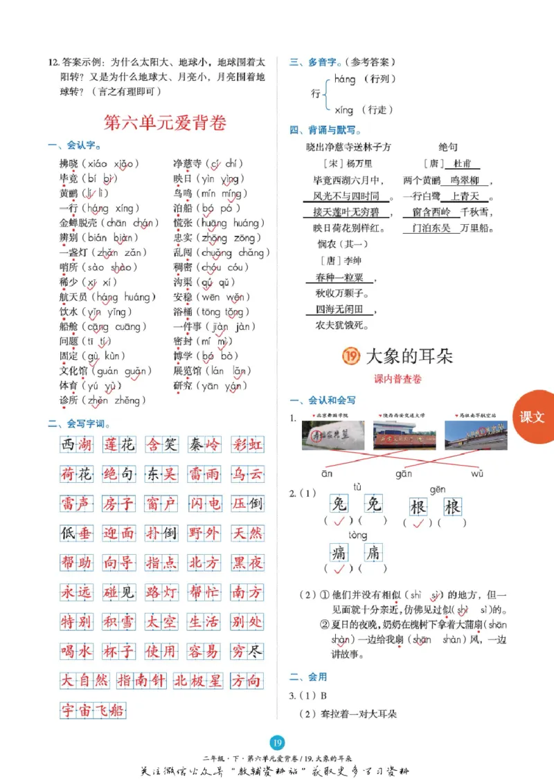 绘本课堂二年级下册语文部编版B2_二年级上下册资料_小学二年级学习资料-25年更新版_2-02、小学二年级语文下册_2-2-2、练习题、作业、试题、试卷_电子册类