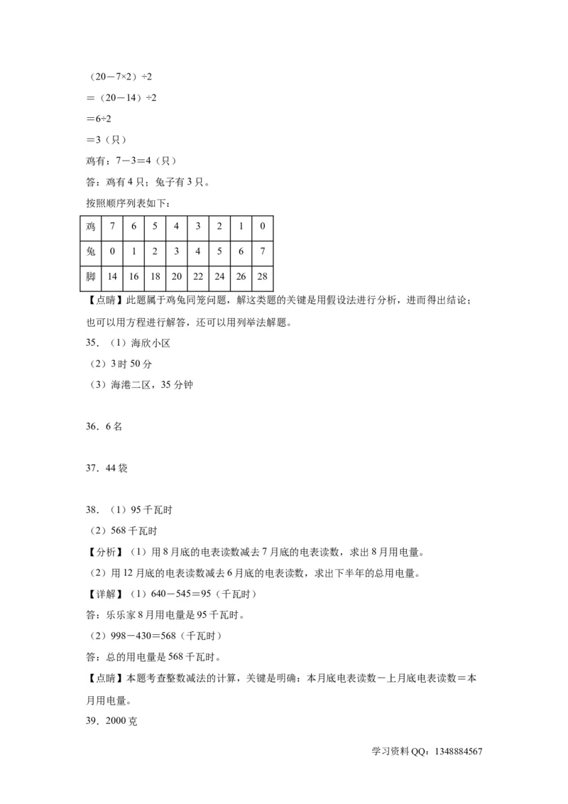 （上海期末真题精选）07-解决问题100题（提高）2023年二年级下册数学高频易错题（沪教版）_二年级上下册资料_小学二年级学习资料-25年更新版_2-04、小学二年级数学下册_沪教版_专项训练