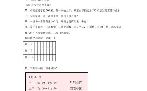 （上海期末真题精选）07-解决问题100题（提高）2023年二年级下册数学高频易错题（沪教版）_二年级上下册资料_小学二年级学习资料-25年更新版_2-04、小学二年级数学下册_沪教版_专项训练