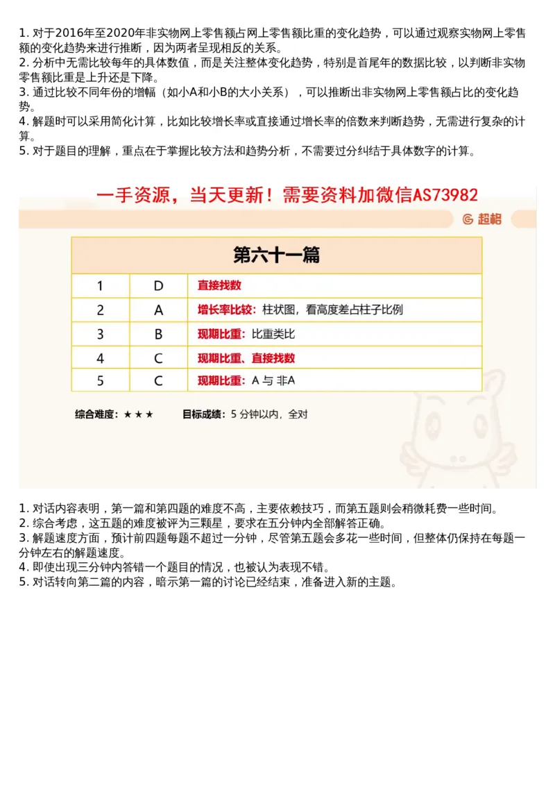 13.套题讲解6_文字解析版_2026考公资料_（05）超格_行测申论2025超格合集(行测&申论&政治理论)_行测申论2025省考超格超大杯刷题课（五合一）_超格五合一文字解析版_资料分析