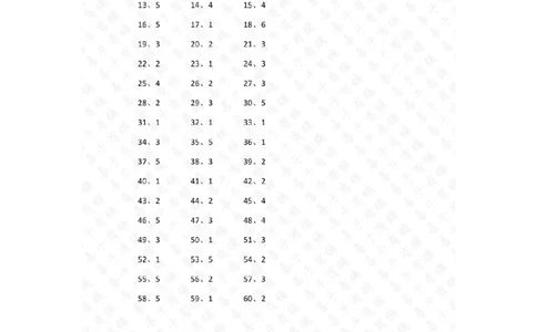 表内除法第1~20篇（初级）答案_小学数学口算竖式脱式计算应用题一二三四五六年级上下册电_小学数学口算题库电子版（1-6）_小学数学口算二年级_口算题适合2年级