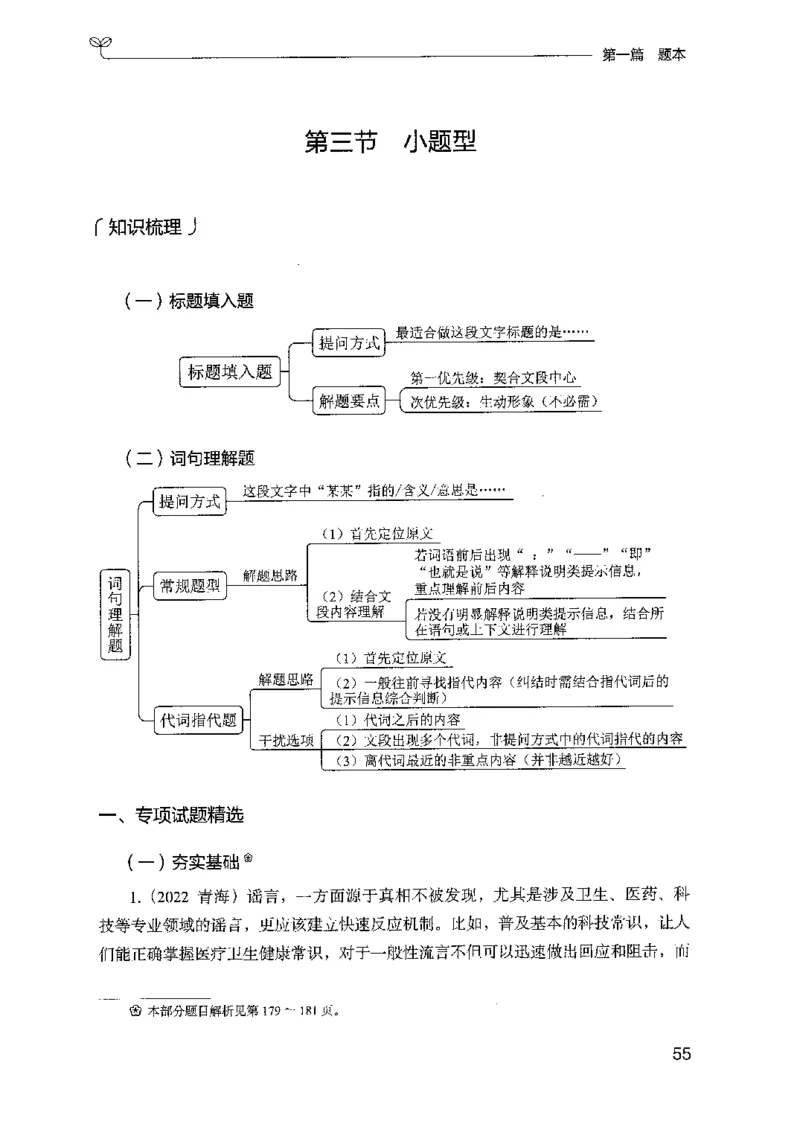 13山东专项题集（言语理解）-副本_2026考公资料_（10）粉笔_2025粉笔国考省考980（课＋笔记）_粉笔980（25多省）_32025FB山东省考980系统班_2025山东26本图书_课下刷题8本