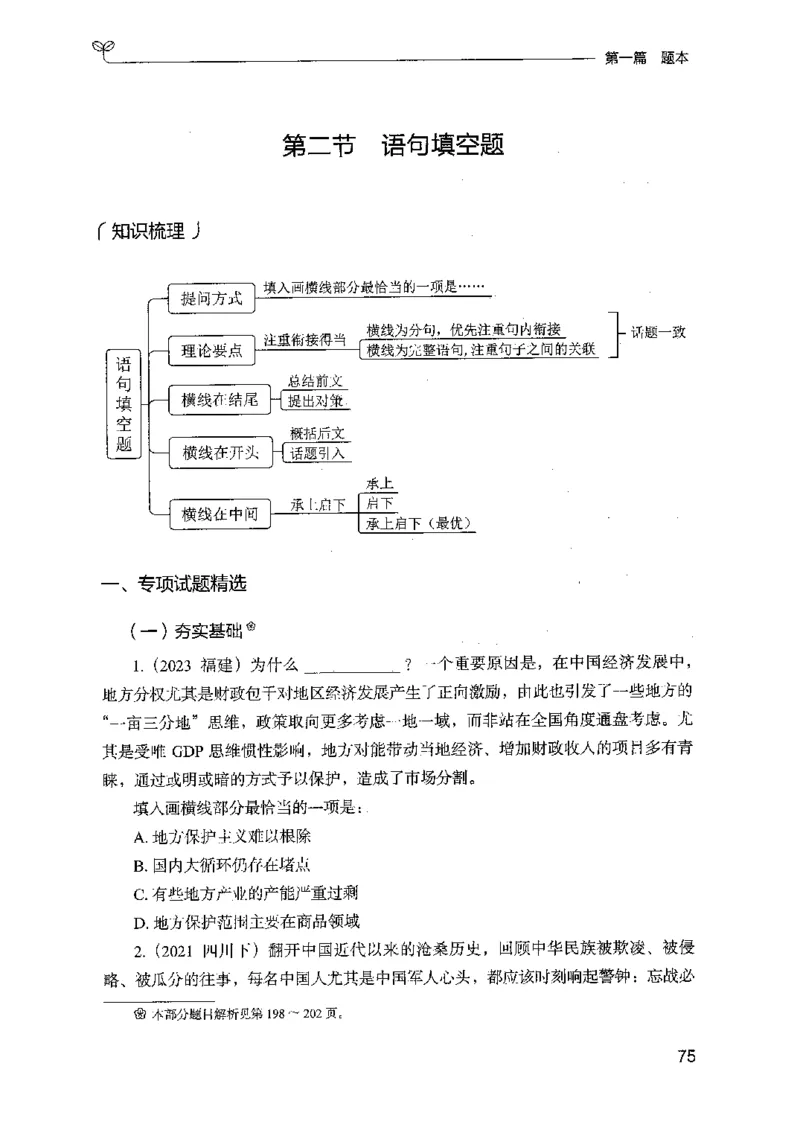 13山东专项题集（言语理解）-副本_2026考公资料_（10）粉笔_2025粉笔国考省考980（课＋笔记）_粉笔980（25多省）_32025FB山东省考980系统班_2025山东26本图书_课下刷题8本