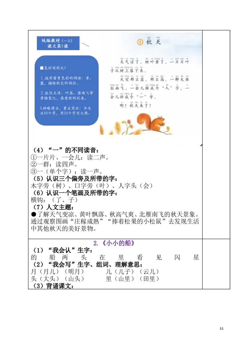 统编版语文一年级（上）1-8单元新课预习手册_一年级上下册资料_小学一年级学习资料-25年更新版_1-01、小学一年级语文上册_01、知识汇总_预习单