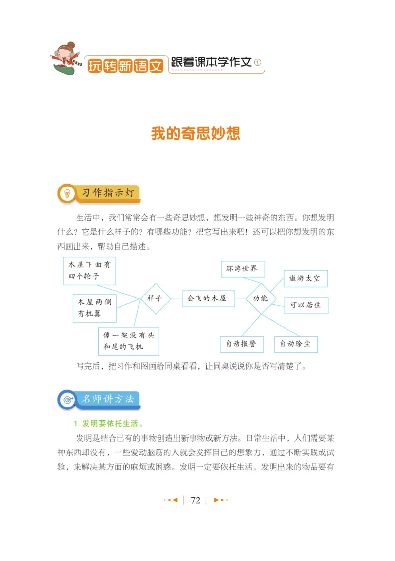 玩转新语文&middot;跟着课本学作文（1）_三年级上下册资料_小学三年级学习资料-25年更新版_3-01、小学三年级语文上册_3-1-4、电子教材、课本_玩转新语文系列