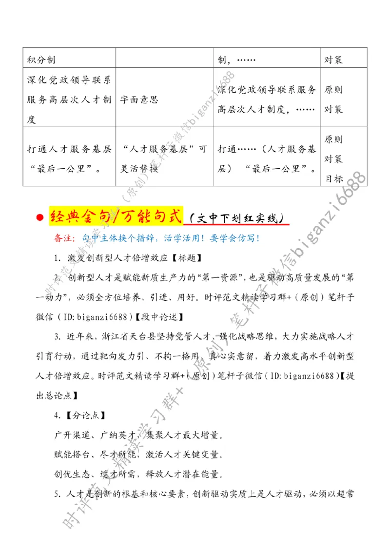 0730---标注白-激发创新型人才倍增效应_2026考公资料_（57）申论材料_00、笔杆子晨读材料_2024笔杆子晨读_笔杆子7月时政_0730激发创新型人才倍增效应话题：人才建设