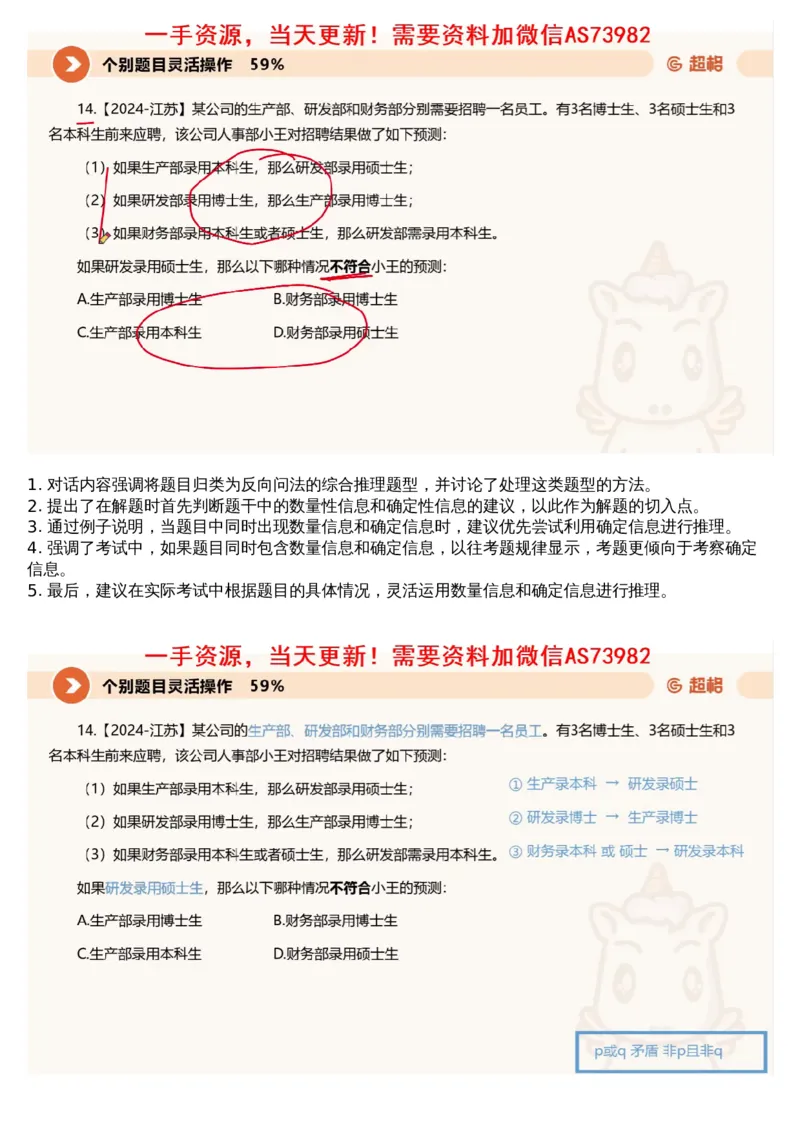 08.判断专项刷题2_文字解析版_2026考公资料_（05）超格_行测申论2025超格合集(行测&申论&政治理论)_行测申论2025省考超格超大杯刷题课（五合一）_超格五合一文字解析版_判断