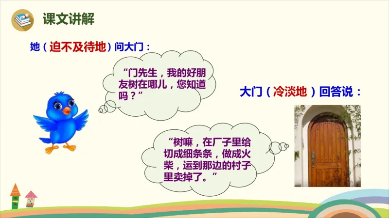 部编版小学三年级上册语文学习教案第3单元8《去年的树》_三年级上下册资料_小学三年级学习资料-25年更新版_3-01、小学三年级语文上册_3-1-3、课件、讲义、教案