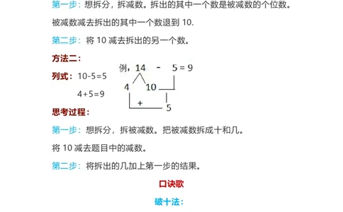 进位加法、退位减法讲解_一年级上下册资料_小学一年级学习资料-25年更新版_1-04、小学一年级数学下册_1-4-1、复习、知识点、归纳汇总_通用