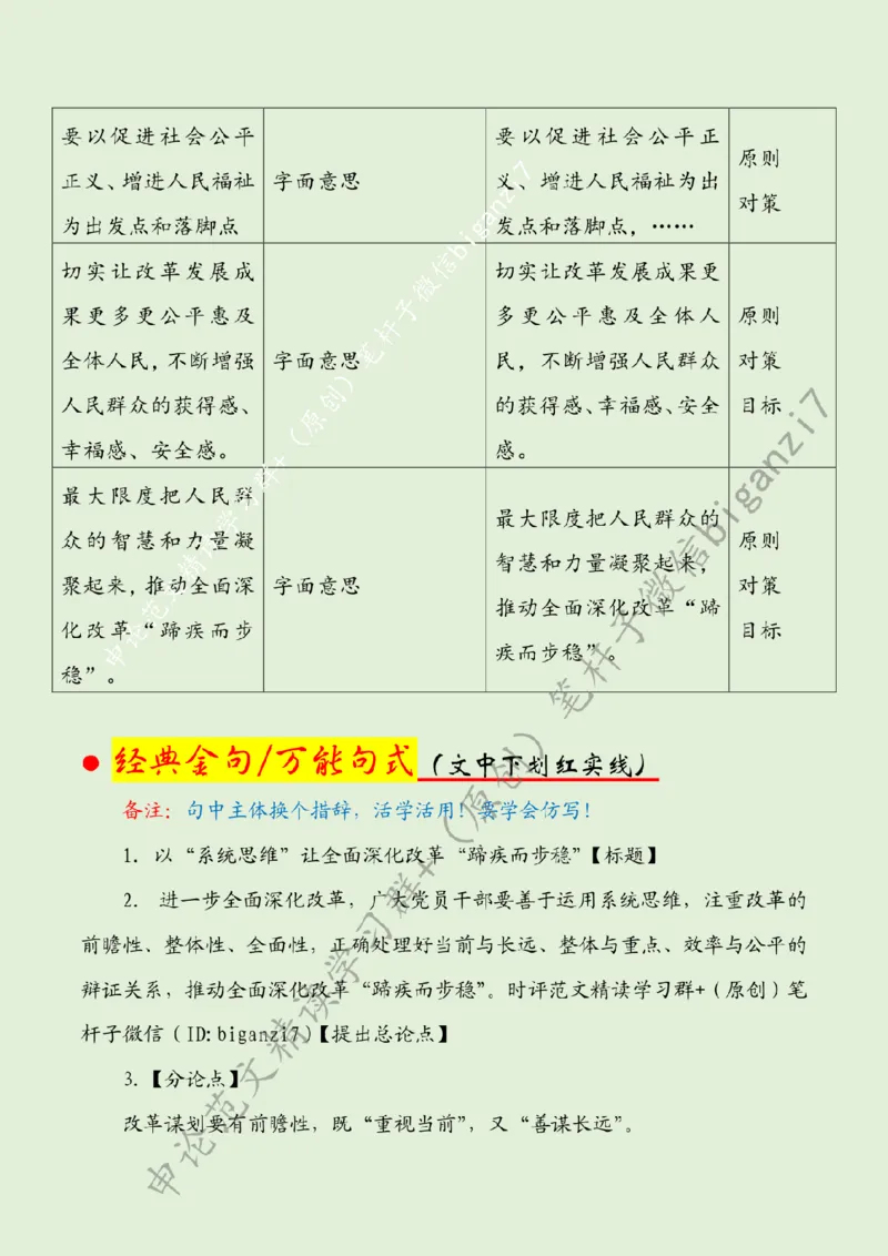 1102---标注绿-以&ldquo;系统思维&rdquo;让全面深化改革&ldquo;蹄疾而步稳&rdquo;_2026考公资料_（57）申论材料_00、笔杆子晨读材料_2024笔杆子晨读_笔杆子11月时政_11月2日