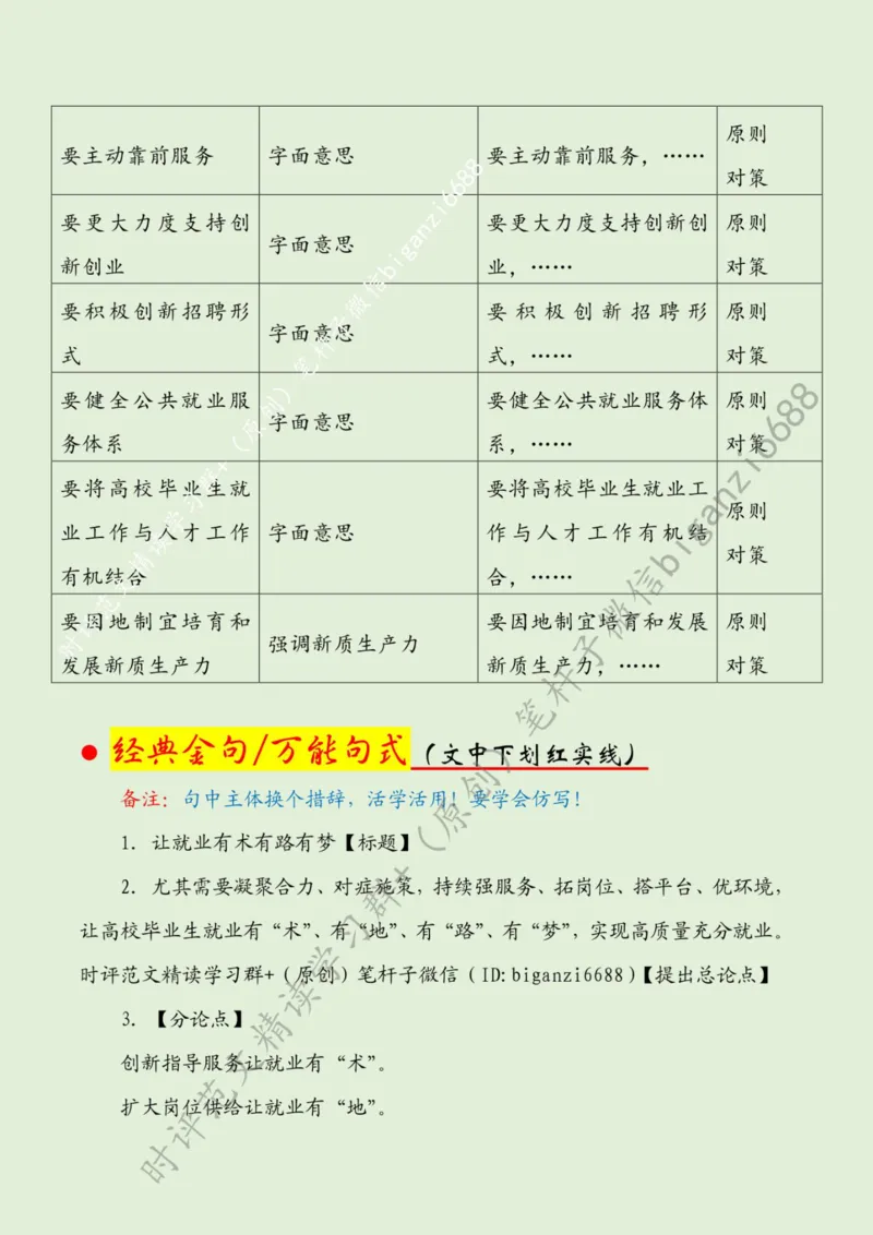 0522---标注绿-让就业有术有路有梦_2026考公资料_（57）申论材料_00、笔杆子晨读材料_2024笔杆子晨读_笔杆子5月时政_0522让就业有术有路有梦