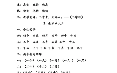部编版一年级语文上册复习知识点汇总_一年级上下册资料_小学一年级学习资料-25年更新版_1-01、小学一年级语文上册_01、知识汇总