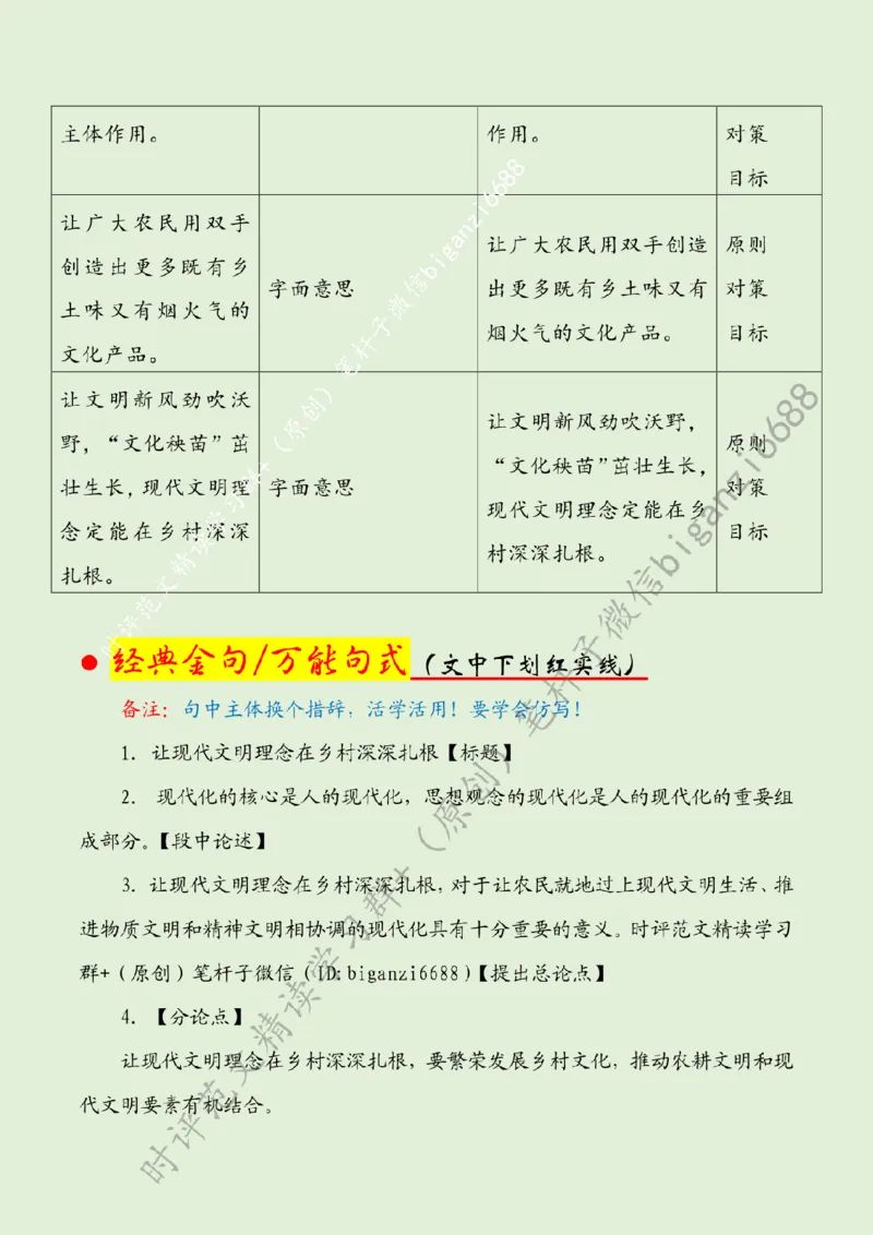 0613---标注绿-让现代文明理念在乡村深深扎根_2026考公资料_（57）申论材料_00、笔杆子晨读材料_2024笔杆子晨读_笔杆子6月时政_0613让现代文明理念在乡村深深扎根