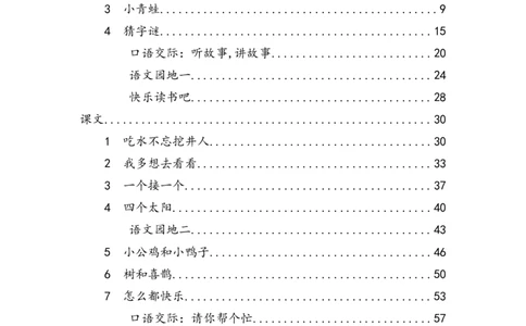 部编人教版小学一年级语文下册教案_一年级上下册资料_小学一年级学习资料-25年更新版_1-02、小学一年级语文下册_3-6-2-3、课件、讲义、教案