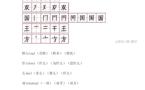笔顺、生字、拼音、组词资料_一年级上下册资料_一年级上语数英上下册学习资料_3-6-2、小学一年级语文下册_统编、部编、人教（语文全国统一只有一个版）_1、知识点总结_专项-字词句子