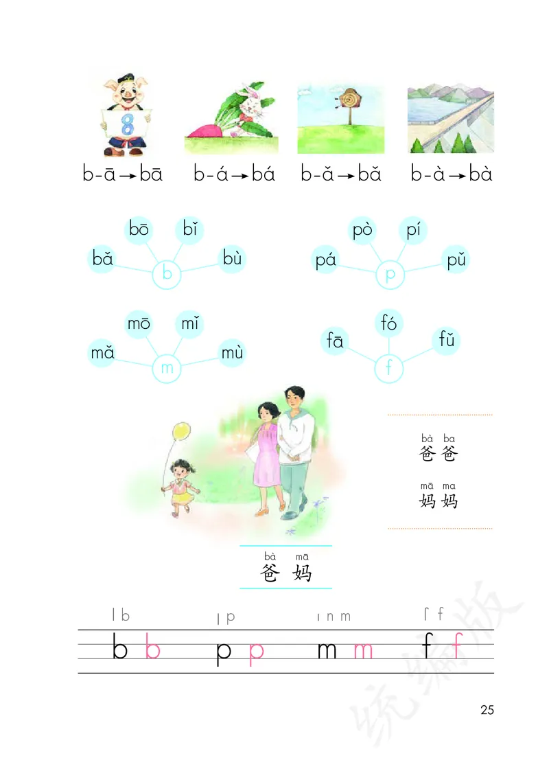 统编版一年级上册语文PDF电子课本_一年级上下册资料_一年级上语数英上下册学习资料_3-6-1、小学一年级语文上册_统编、部编、人教（语文全国统一只有一个版）_11、电子课本