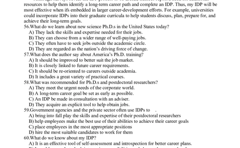 2013年12月六级阅读真题（一）_六级_六级仔细阅读_六级阅读（2010-2014）_2013.12六级