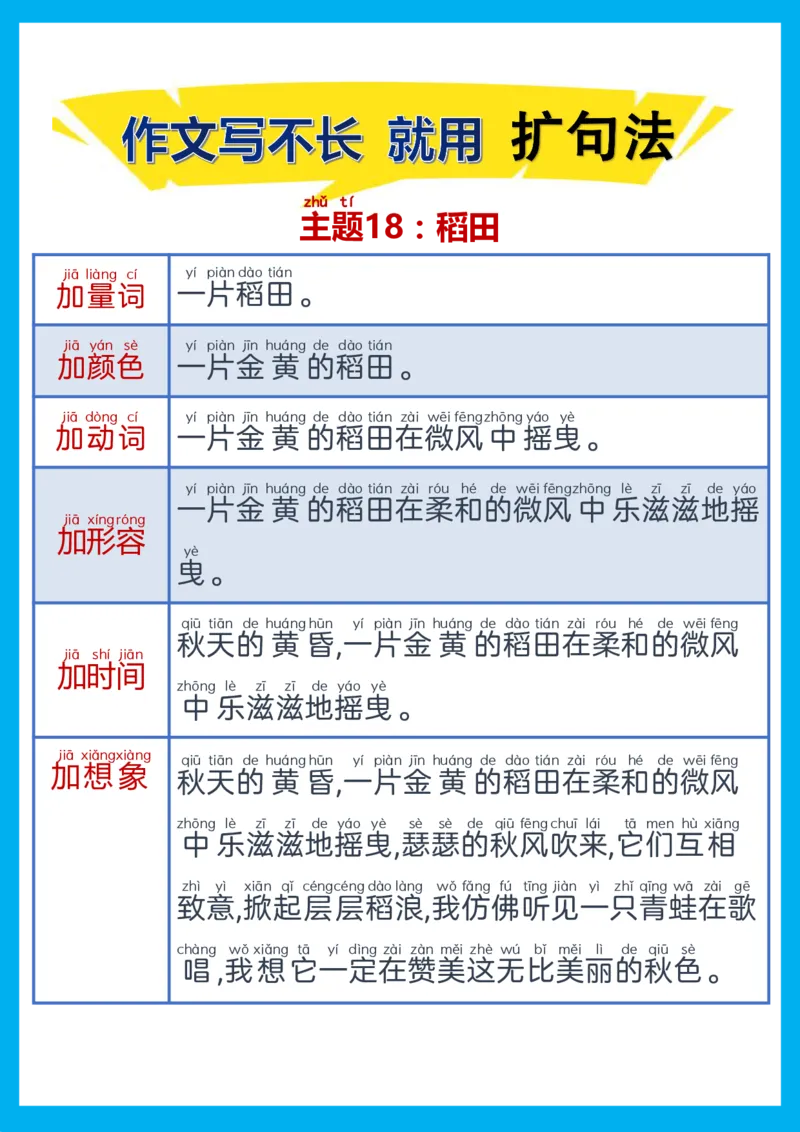 每日晨读注音（扩句法）精选28页_一年级上下册资料_小学一年级学习资料-25年更新版_1-01、小学一年级语文上册_10、每日晨读_每日晨读注音