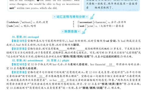 2021.06英语六级选词填空第2套解析_六级_六级选词填空_六级选词填空解析