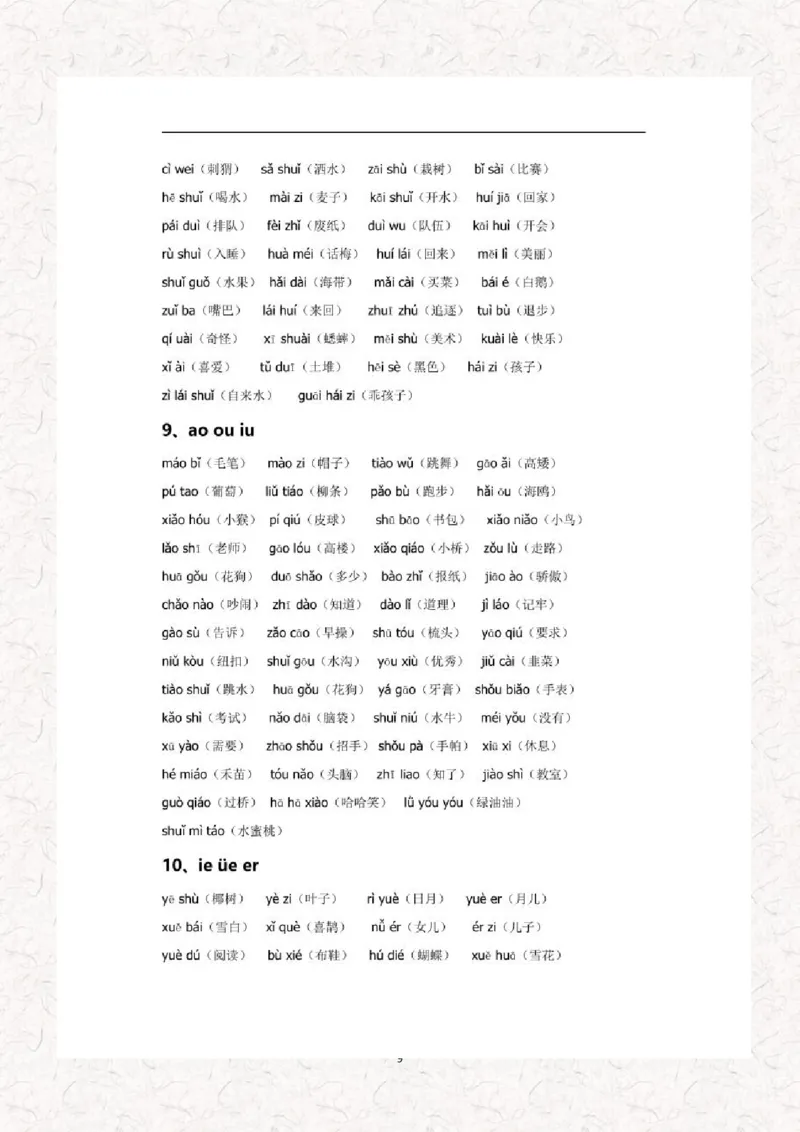 每日晨读注音21天打卡_一年级上下册资料_小学一年级学习资料-25年更新版_1-01、小学一年级语文上册_10、每日晨读_每日晨读注音