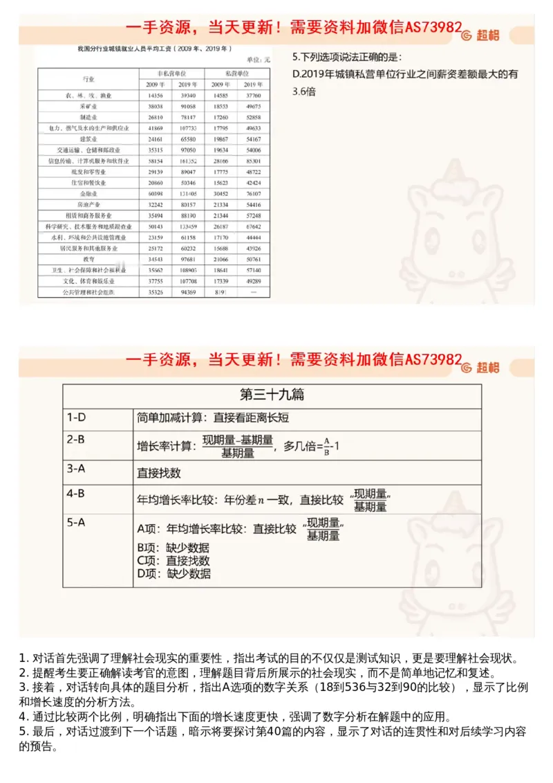 10.套题讲解3_文字解析版_2026考公资料_（05）超格_行测申论2025超格合集(行测&申论&政治理论)_行测申论2025省考超格超大杯刷题课（五合一）_超格五合一文字解析版_资料分析