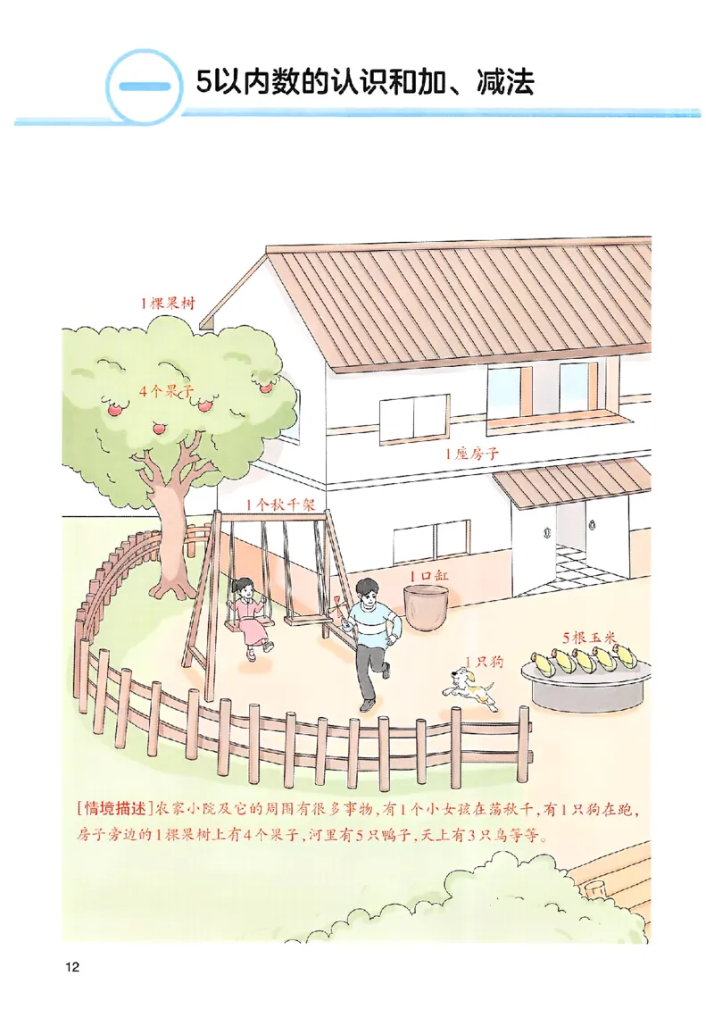 课堂预习笔记数学人教一年级_25秋《一本预习笔记》语数外，人教，北师1-6上_25秋《一本预习笔记》数学人教版1-6_一年级预习笔记数学人教