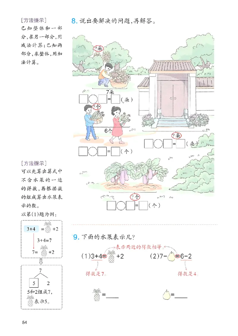 课堂预习笔记数学人教一年级_25秋《一本预习笔记》语数外，人教，北师1-6上_25秋《一本预习笔记》数学人教版1-6_一年级预习笔记数学人教