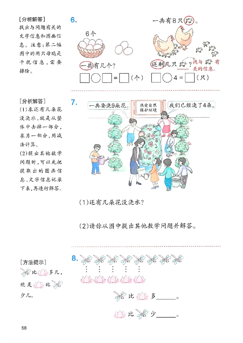 课堂预习笔记数学人教一年级_25秋《一本预习笔记》语数外，人教，北师1-6上_25秋《一本预习笔记》数学人教版1-6_一年级预习笔记数学人教