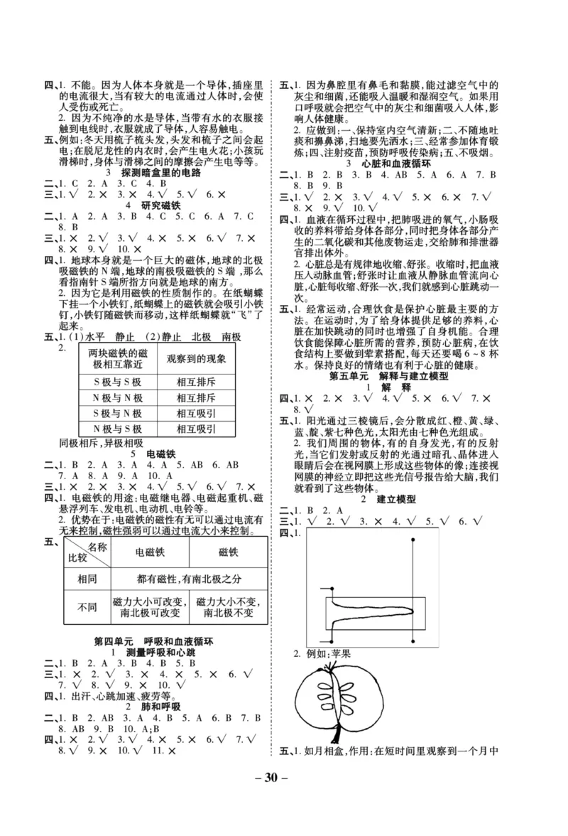 科学苏教版单元测试卷5年级上册_25秋小学语数英习题试卷_科学_25秋苏教版科学3-6