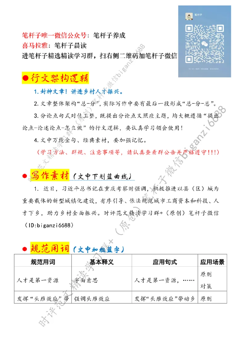 0503---标注白-为乡村人才搭建青春舞台_2026考公资料_（57）申论材料_00、笔杆子晨读材料_2024笔杆子晨读_笔杆子5月时政_0503为乡村人才搭建青春舞台