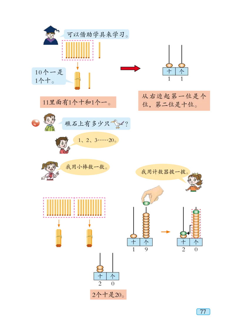 青岛版一年级上册数学PDF电子课本_一年级上下册资料_小学一年级学习资料-25年更新版_1-03、小学一年级数学上册_青岛63制_08、电子教材